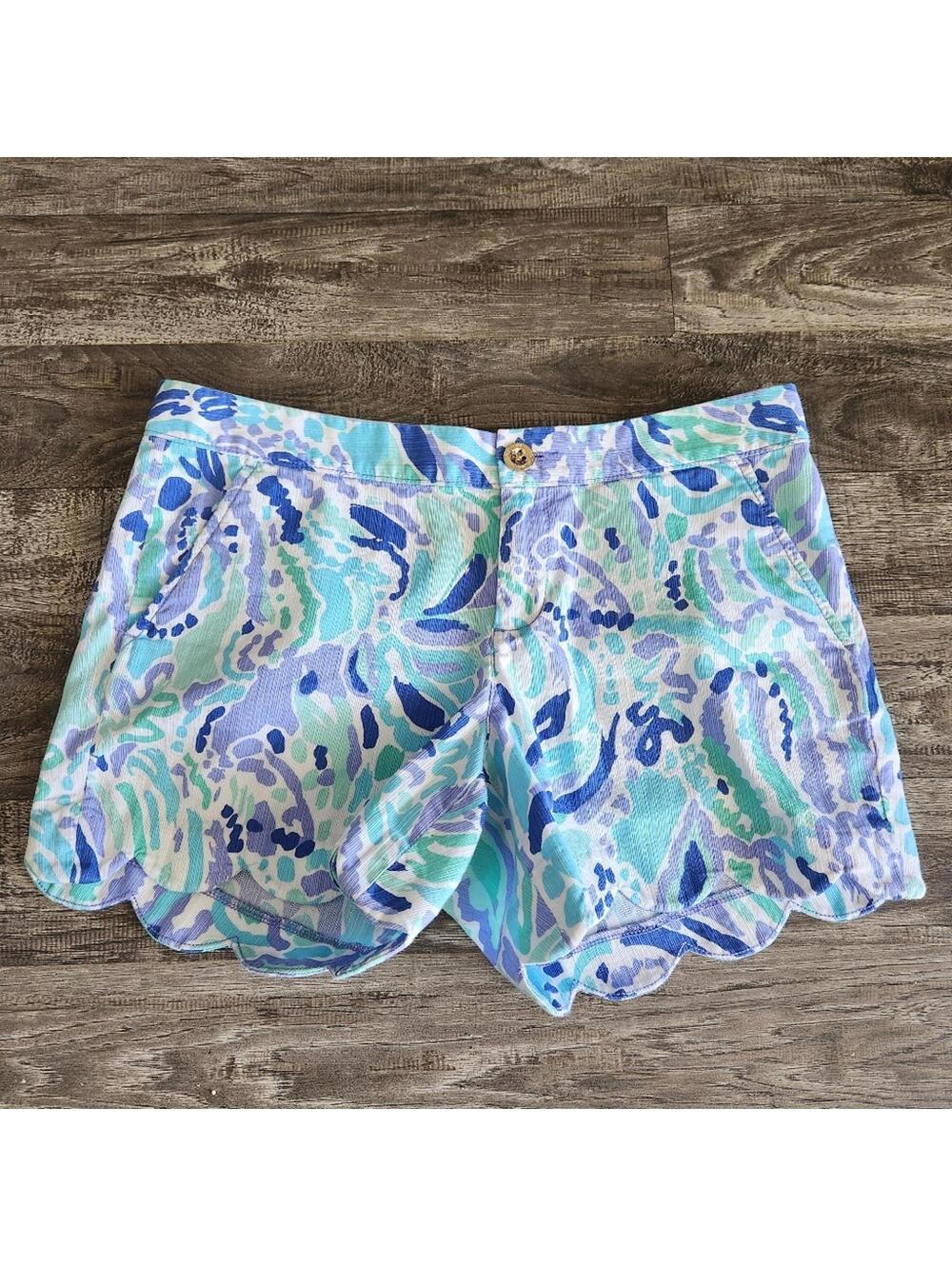 Lilly Pulitzer Scalloped Shorts